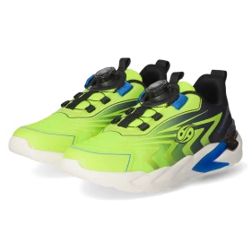 Low Sneaker - hellgrün/schwarz