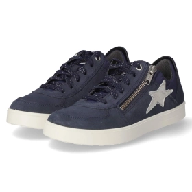 Low Sneaker STELLA - BLAU/SILBER