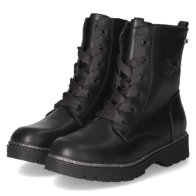 Schnürstiefeletten - Black