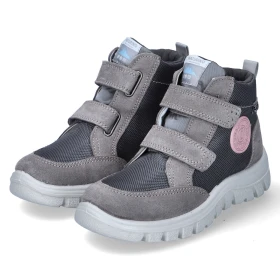 Klettstiefeletten GEMINAE - DARK GREY-ROSE