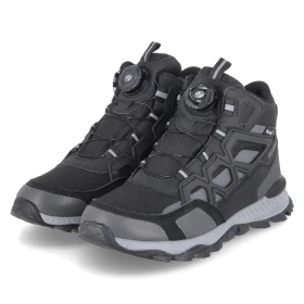 Winterstiefeletten - schwarz/grau