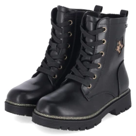 Schnürboots - BLACK