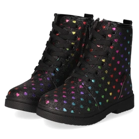 Stiefeletten ISALIE - Schwarz/Bunt