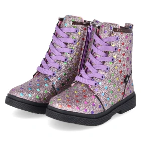 Stiefeletten ISALIE - lila/bunt
