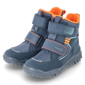 Snowboots HUSKY - BLAU/ORANGE
