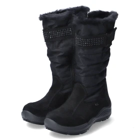 Winterstiefel - black/black