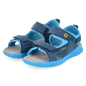 Sandalen LAGOON MIDI - BLAU/ORANGE Sandalen LAGOON MIDI - BLAU/ORANGE