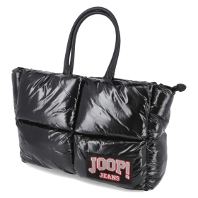 Shopper VARSITY MAY - black