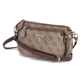 Taschenset NOELLE MINI - latte logo/ brown