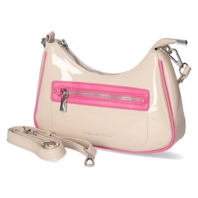 Schultertasche - BEIGE-KOMBI