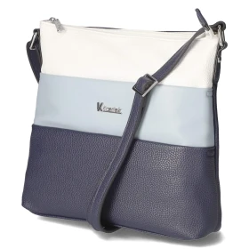 Umhängetasche - Marine/Helllblau