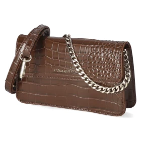 Handtasche - brown-kroko