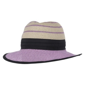 Fedora - leinen/amethyst