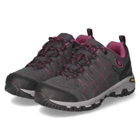 Outdoorschuhe MOUNT SHASTA LO - grau/schwarz/pink