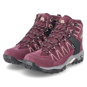 Outdoorstiefeletten PINOS HIGH - bordeux/rosa