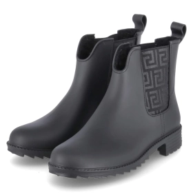 Gummistiefel - schwarz-matt
