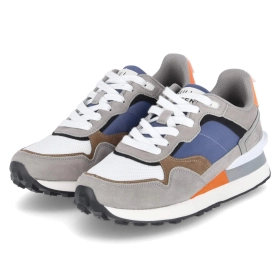 Low Sneaker - Light grey - Blue