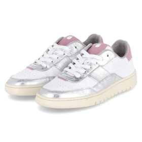 Low Sneaker - white-silver