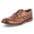 Halbschuhe DOMINO - 3 - CAMEL/ATLANTIC BLUE