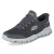 Low Sneaker GLIDE-STEP REMNYNT - charcoal/orange