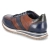 Low Sneaker - dark blue / cognac