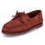 Bootsschuhe CLASSIC BOAT - DARK RED NUBUCK