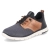 Slipper - dark grey / cognac