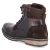 Boots - dark brown-cognac