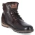 Boots - dark brown-cognac