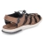 Sandalen - schwarz/schwarz/mandel