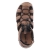 Sandalen - schwarz/schwarz/mandel