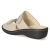 Pantoletten - metalin/cream