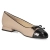 Ballerinas - Taupe/Schwarz