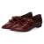 Spangenballerinas - MERLOT PATENT