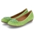 Ballerinas - granny green
