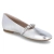 Spangenballerinas - silber (Kristall)