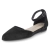 Riemchenballerinas - BLACK