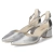 Riemchenpumps - Silber