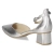 Riemchenpumps - Silber