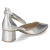 Riemchenpumps - Silber