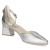 Riemchenpumps - Silber