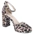 Riemchenpumps - leopard
