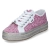Low Sneaker - pink-white/perlweiss