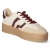 Low Sneaker Cuzmani - offwhite/plumred