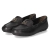 Slipper - BLACK LEATHER