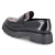 Loafer - nero/taupe