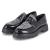 Loafer - nero/grigio