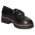 Slipper - BLACK LEATHER