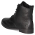 Schnürstiefeletten - schwarz