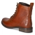 Schnürstiefeletten - cognac